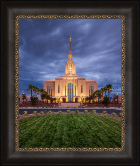 Red Cliffs Temple - Stillness in the Storm
