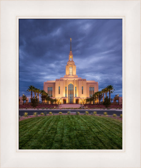 Red Cliffs Temple - Stillness in the Storm
