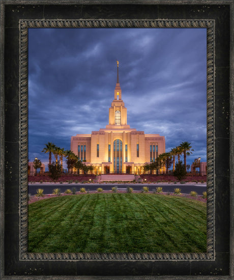 Red Cliffs Temple - Stillness in the Storm
