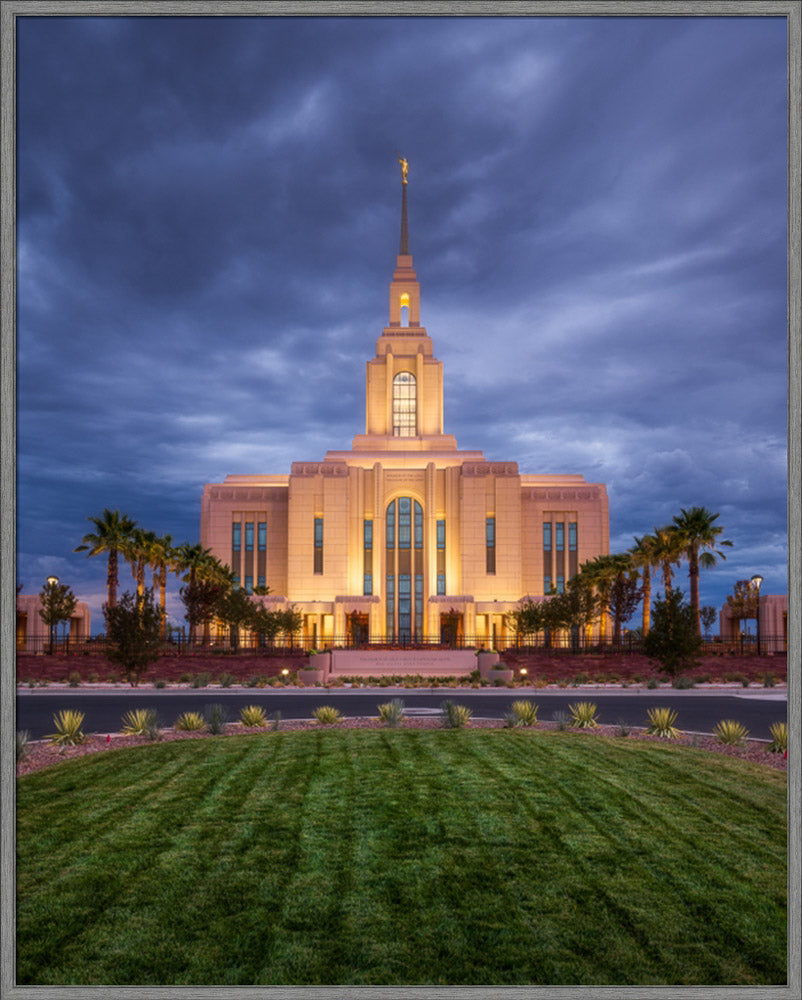 Red Cliffs Temple - Stillness in the Storm