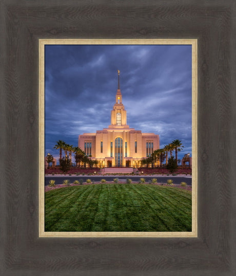 Red Cliffs Temple - Stillness in the Storm