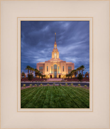 Red Cliffs Temple - Stillness in the Storm