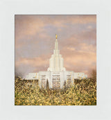 Idaho Falls Temple - Giving Rest by Mandy Jane Williams