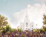 Brigham City Temple- Summer Peace
