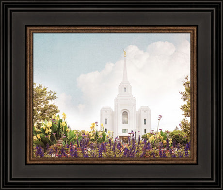 Brigham City Temple- Summer Peace