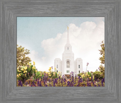 Brigham City Temple- Summer Peace