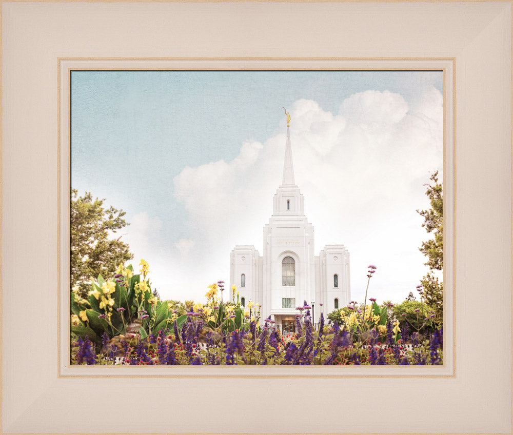 Brigham City Temple- Summer Peace