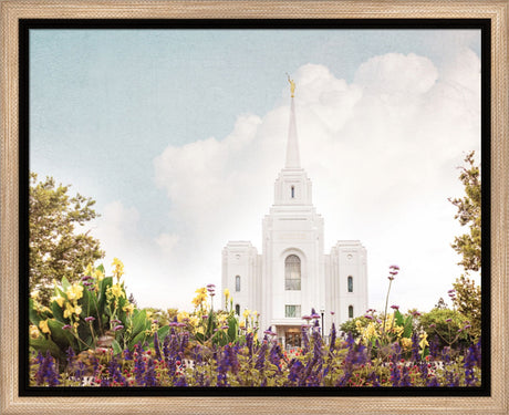 Brigham City Temple- Summer Peace