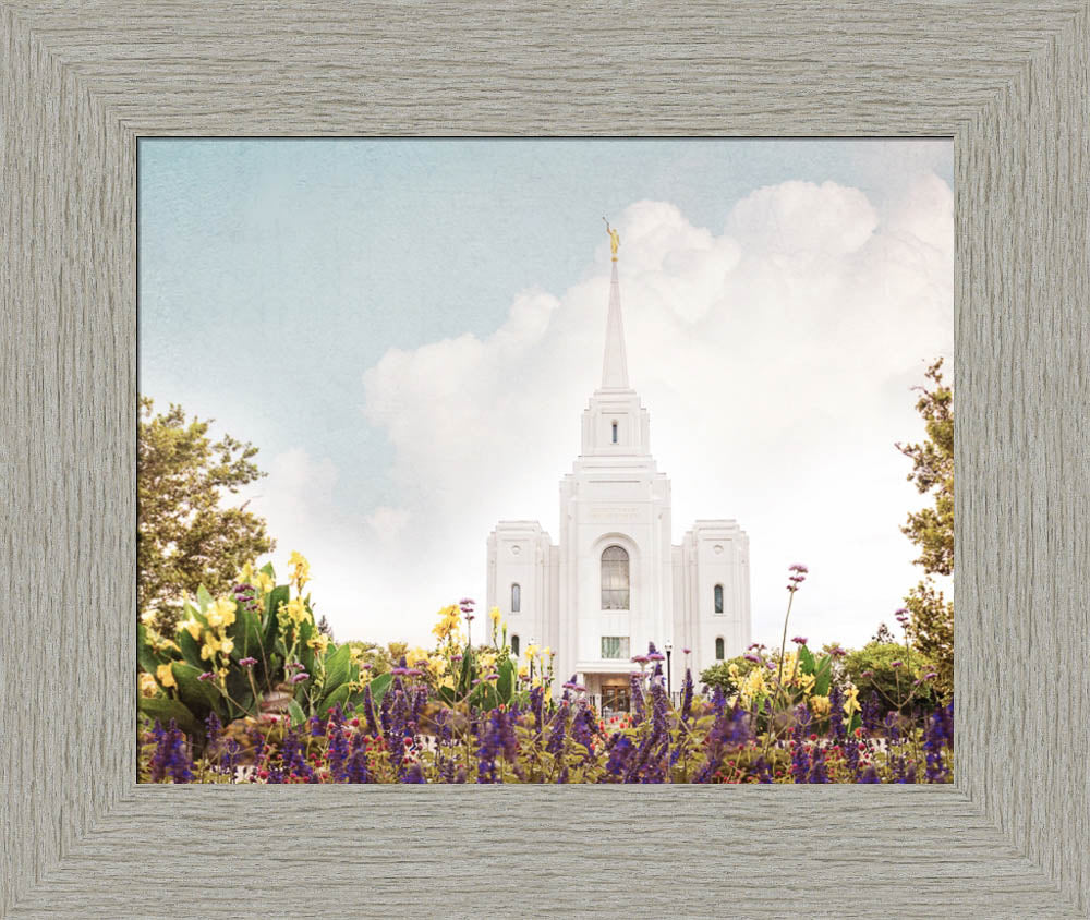 Brigham City Temple- Summer Peace