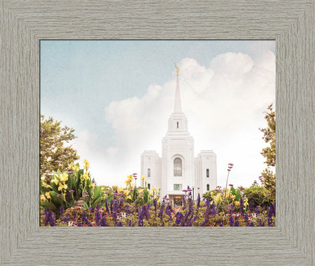 Brigham City Temple- Summer Peace
