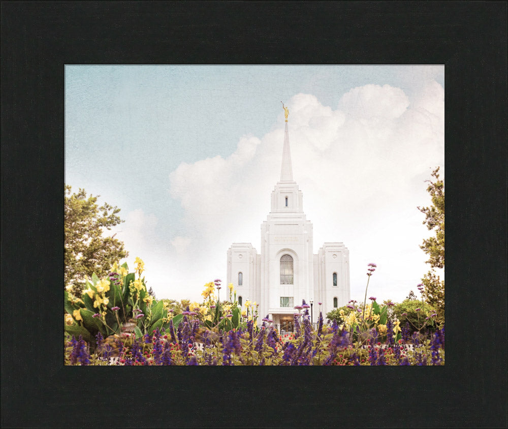 Brigham City Temple- Summer Peace