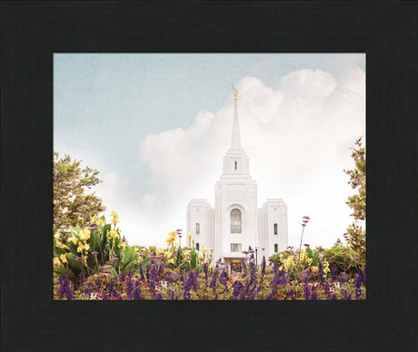 Brigham City Temple- Summer Peace