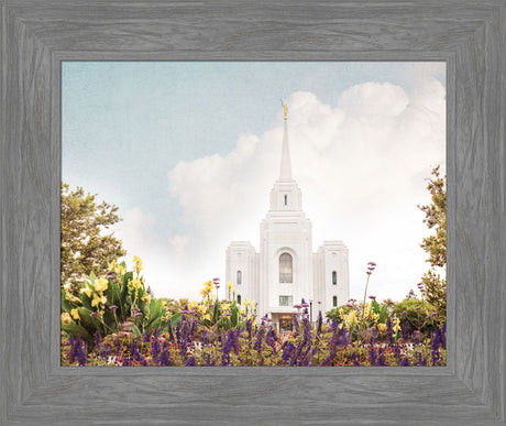 Brigham City Temple- Summer Peace