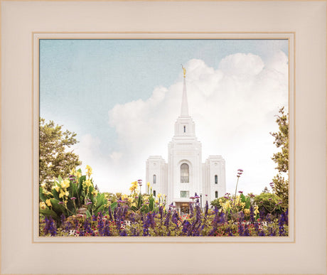 Brigham City Temple- Summer Peace