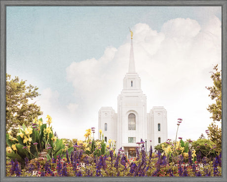 Brigham City Temple- Summer Peace
