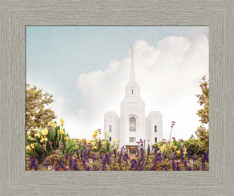 Brigham City Temple- Summer Peace