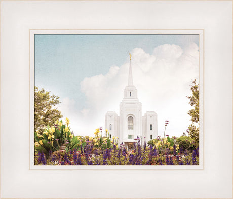 Brigham City Temple- Summer Peace