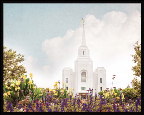 Brigham City Temple- Summer Peace