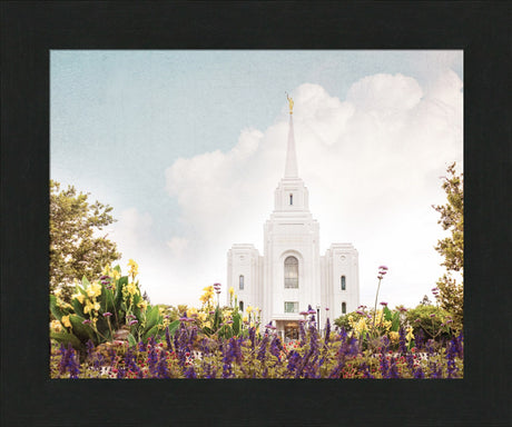 Brigham City Temple- Summer Peace