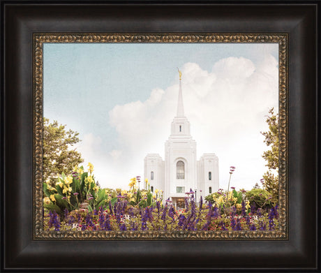 Brigham City Temple- Summer Peace