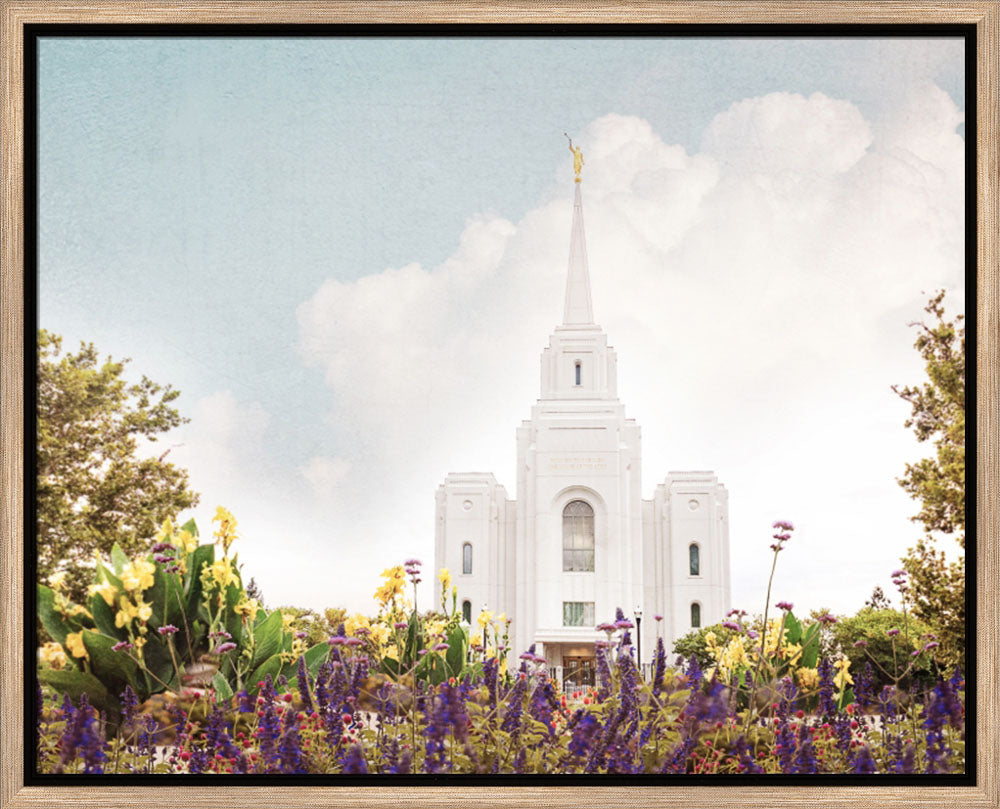 Brigham City Temple- Summer Peace