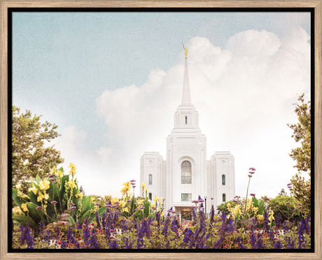 Brigham City Temple- Summer Peace