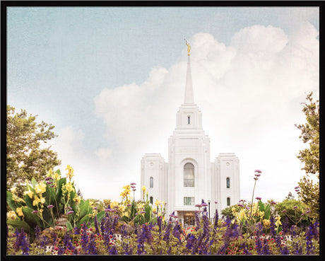 Brigham City Temple- Summer Peace