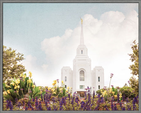 Brigham City Temple- Summer Peace
