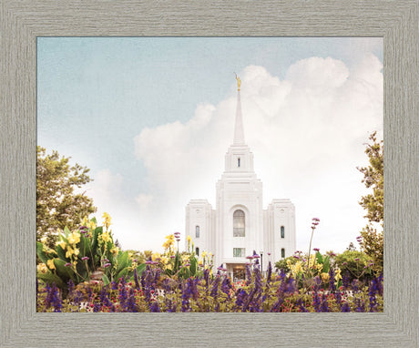 Brigham City Temple- Summer Peace
