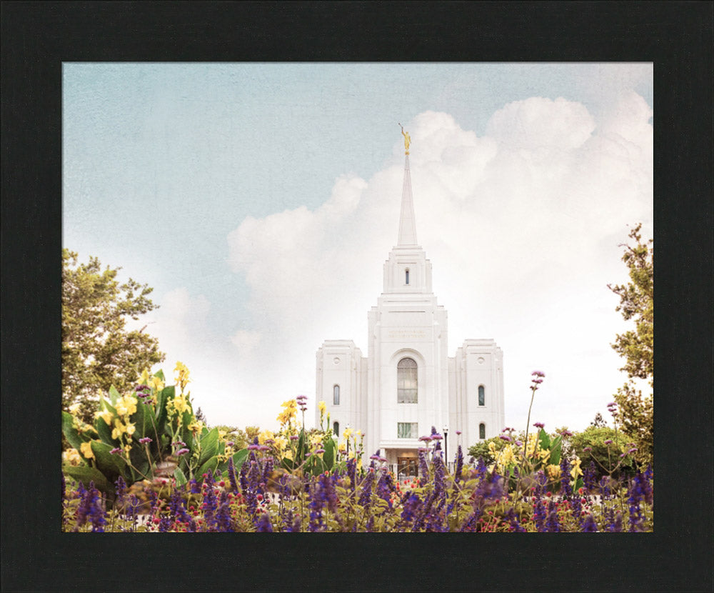 Brigham City Temple- Summer Peace