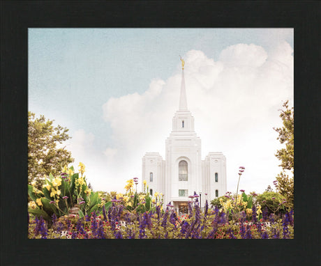 Brigham City Temple- Summer Peace