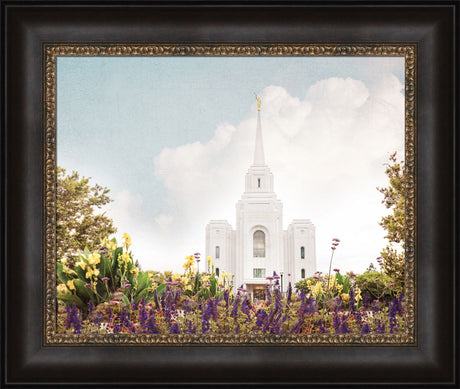 Brigham City Temple- Summer Peace