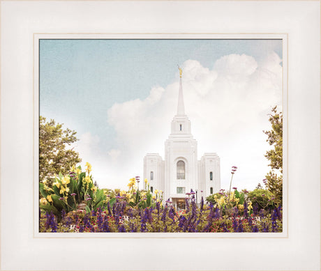Brigham City Temple- Summer Peace