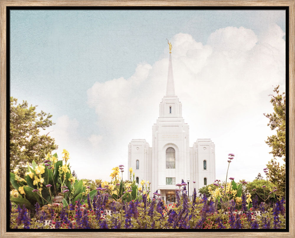 Brigham City Temple- Summer Peace