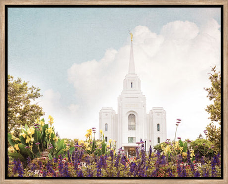 Brigham City Temple- Summer Peace