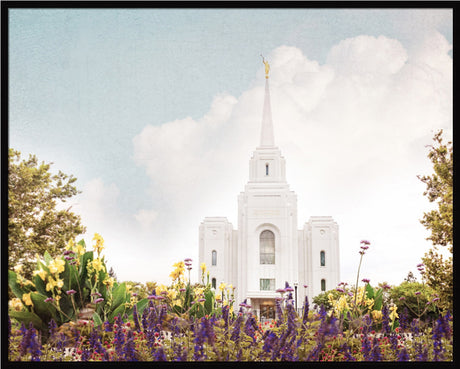Brigham City Temple- Summer Peace