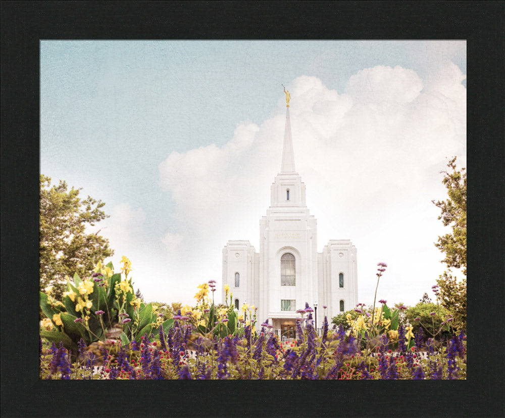 Brigham City Temple- Summer Peace