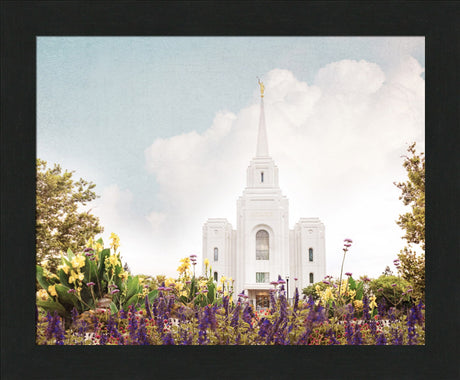 Brigham City Temple- Summer Peace