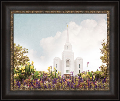 Brigham City Temple- Summer Peace