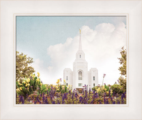 Brigham City Temple- Summer Peace