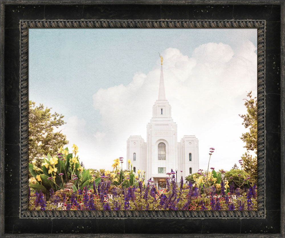 Brigham City Temple- Summer Peace