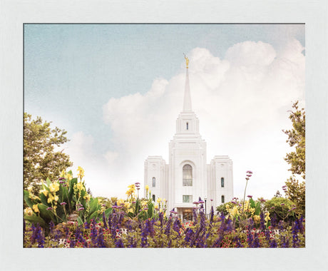 Brigham City Temple- Summer Peace