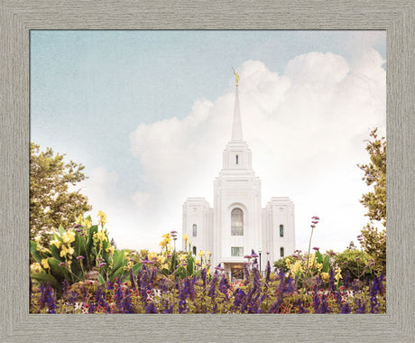 Brigham City Temple- Summer Peace
