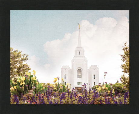 Brigham City Temple- Summer Peace