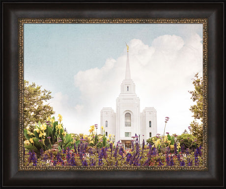Brigham City Temple- Summer Peace