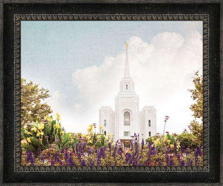 Brigham City Temple- Summer Peace