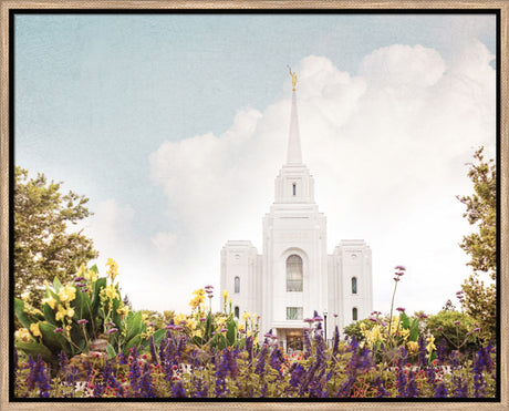 Brigham City Temple- Summer Peace