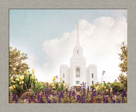 Brigham City Temple- Summer Peace