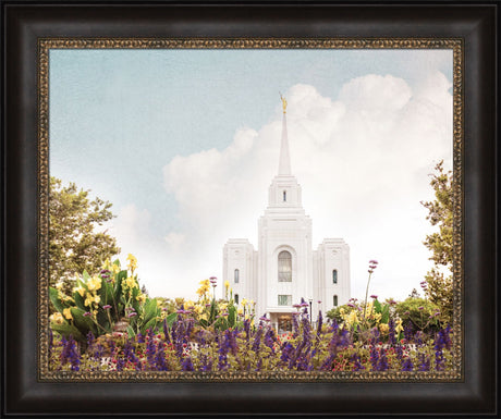 Brigham City Temple- Summer Peace