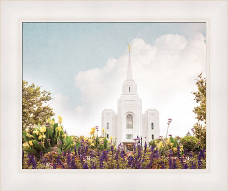 Brigham City Temple- Summer Peace